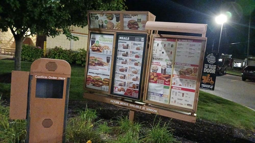 Burger King - Menu Scan 2