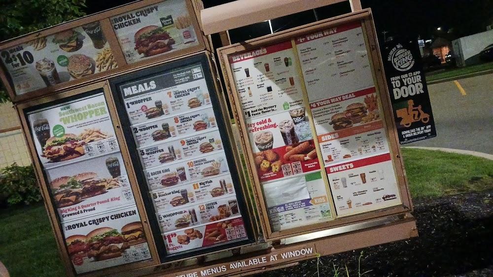 Burger King - Menu Scan 3